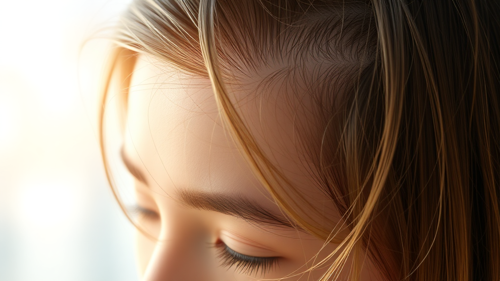 탈모 치료 시장 성장 전망 (realistic 스타일)