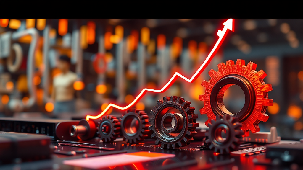 AI 자동수익 실험: 가능성과 현실 (realistic 스타일)