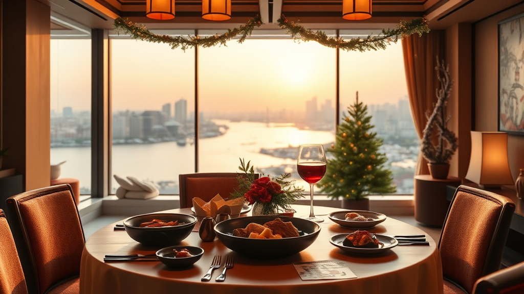 슈치쿠 패키지 및 오마카세 안내 (realistic 스타일)