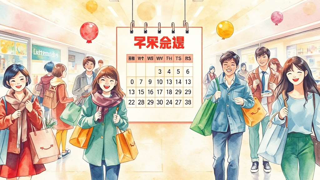 롯데마트 휴무일 총정리 (watercolor 스타일)