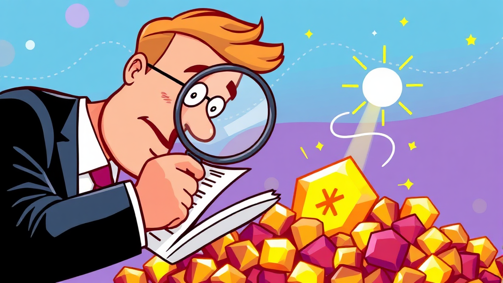 관련 주식 투자: 기업 분석의 중요성 (cartoon 스타일)