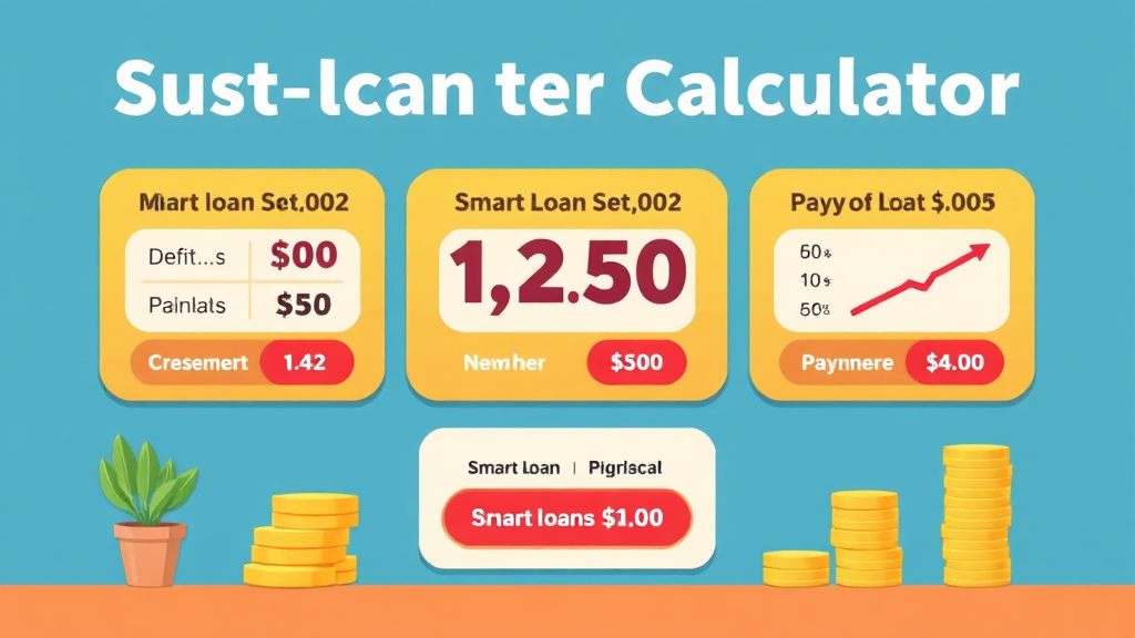 나에게 맞는 대출 금리, 어떻게 계산할까요? (cartoon 스타일)