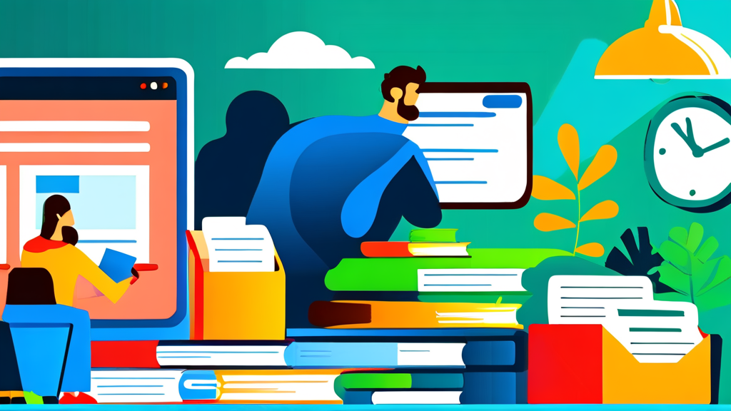 필수 제출 서류 및 준비 사항 (cartoon 스타일)