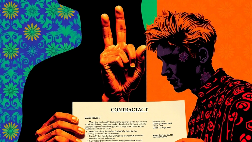 가입 시 꼭 알아둘 점 (popart 스타일)