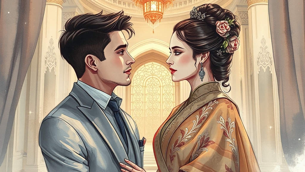 시간 여행의 위기 (illustration 스타일)