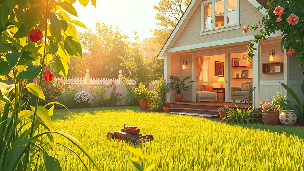 러브버그 예방, 환경 관리가 중요! (illustration 스타일)