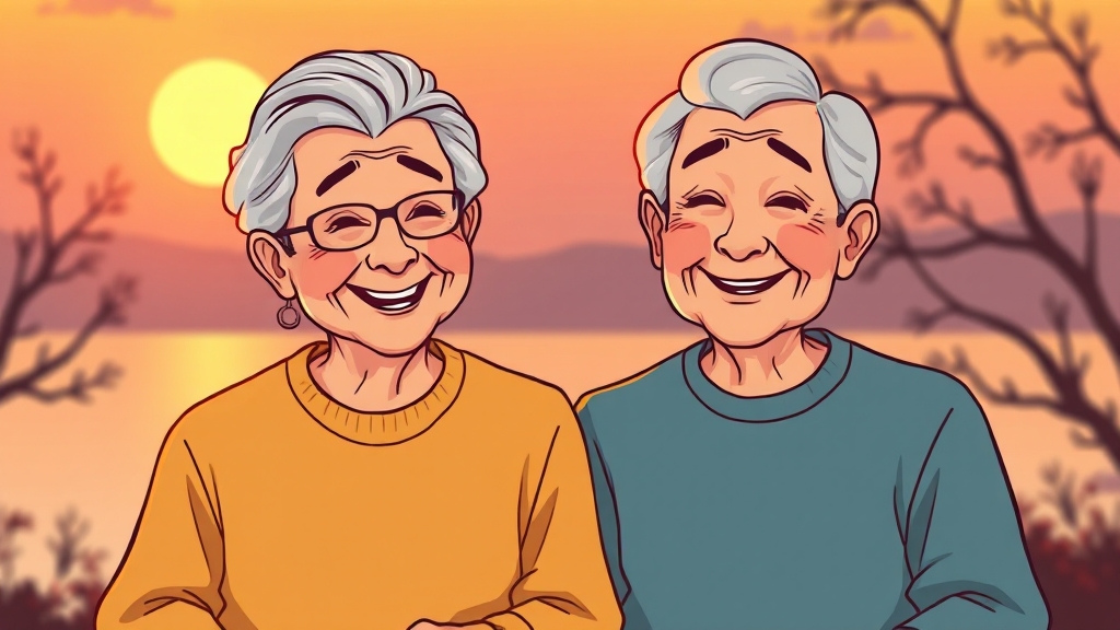 평균 노후 생활비는? (cartoon 스타일)