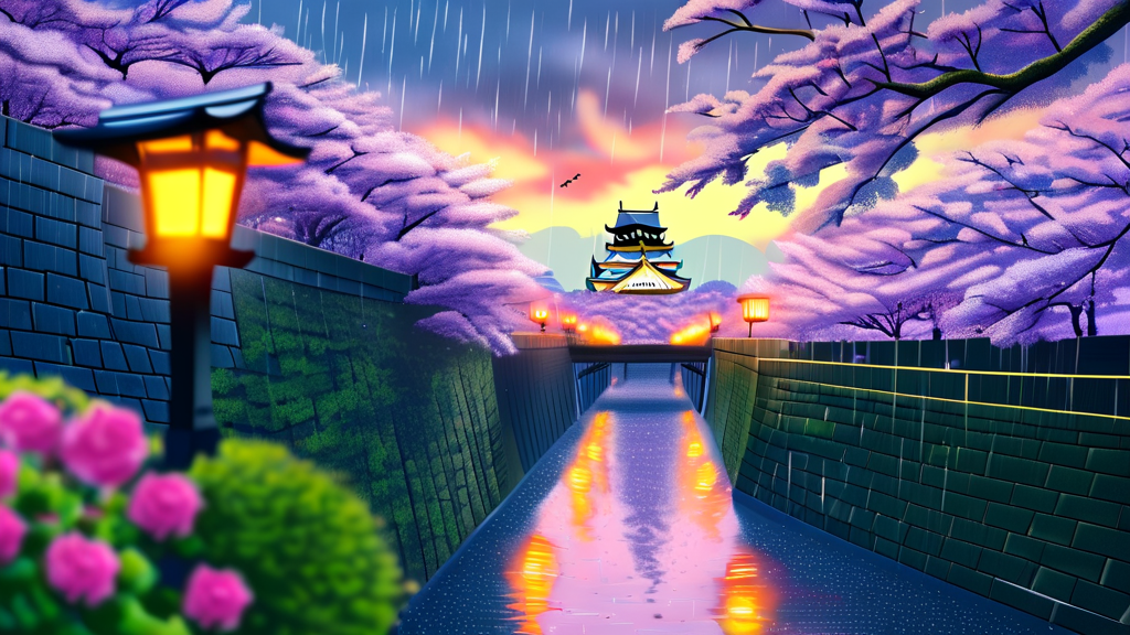 5월 오사카 여행 코스 추천 (realistic 스타일)