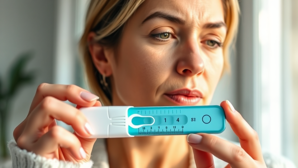 갱년기 테스트기란? (realistic 스타일)