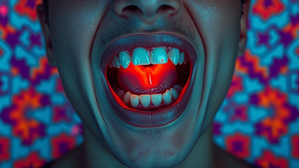 차가운 음식에 이 시린 이유 (popart 스타일)