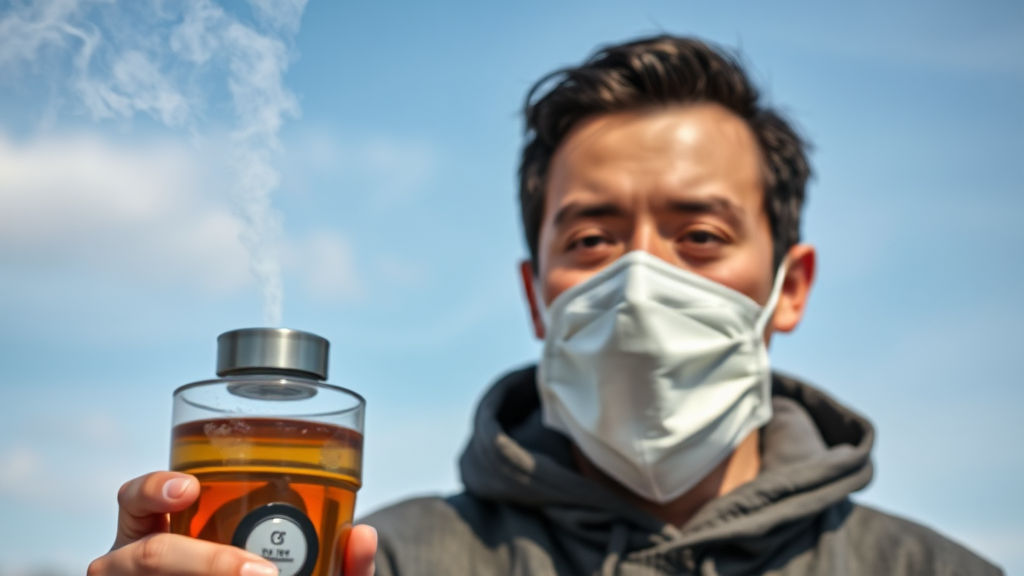 기관지 건강을 위한 생활 관리 팁 (realistic 스타일)