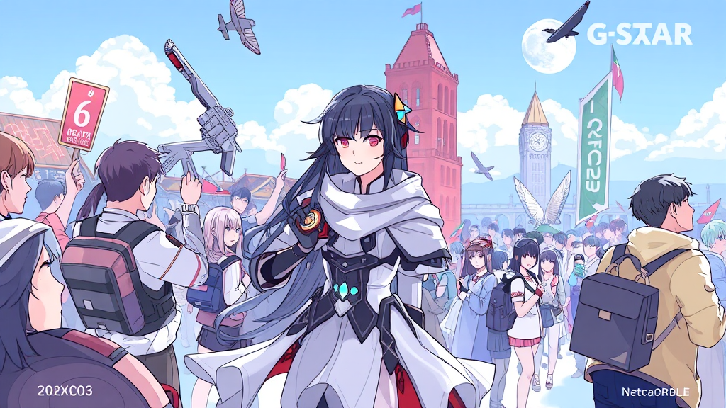 지스타 2025 기본 정보 (illustration 스타일)