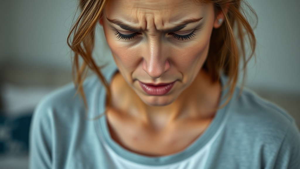 마른 기침 지속 시 의심해야 할 질환 (realistic 스타일)