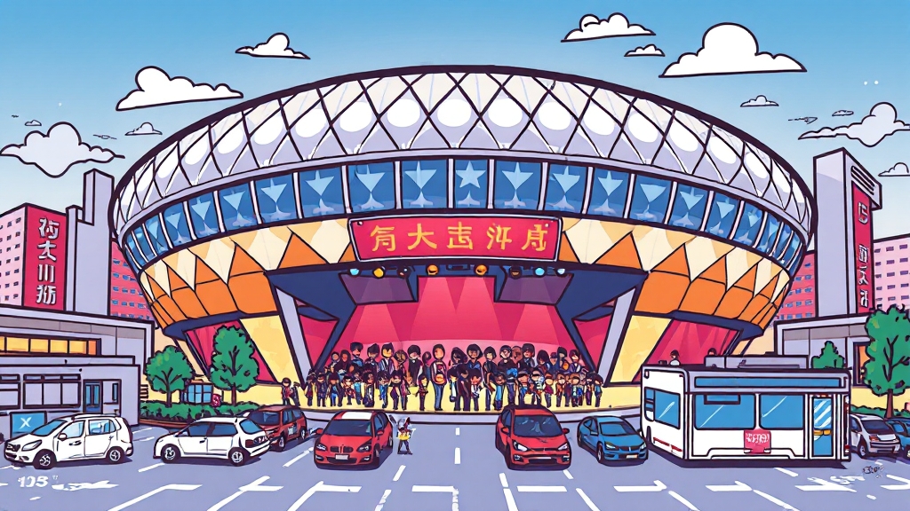 주차장 선택 꿀팁 (cartoon 스타일)