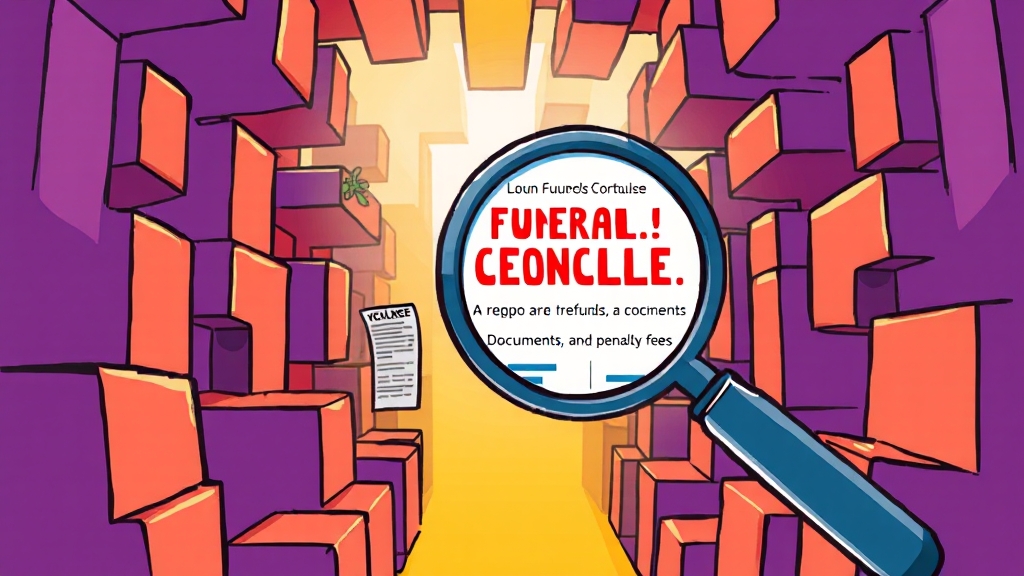 FAQ: 해약 관련 궁금증 해결 (cartoon 스타일)