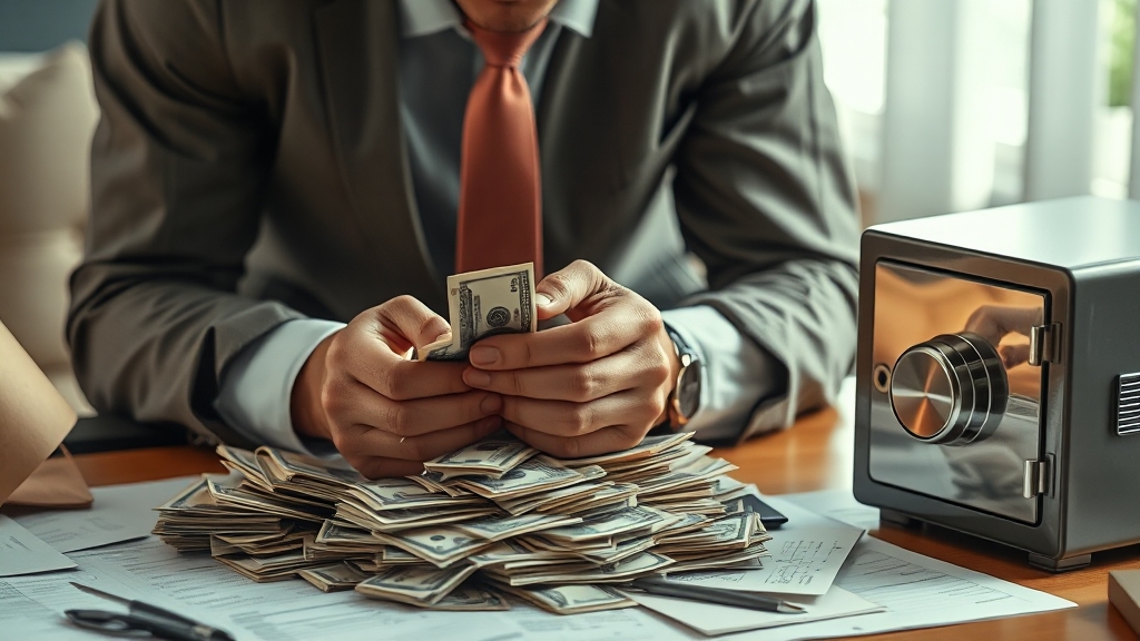 필요경비 인정, 절세의 핵심! (realistic 스타일)