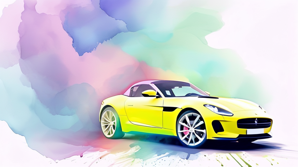 나에게 딱 맞는 자동차보험료, 어떻게 찾을까? (watercolor 스타일)