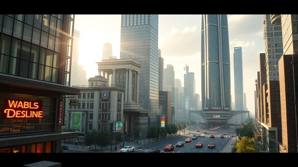 엔비디아 GPU, AI 시대 핵심 엔진 (realistic 스타일)