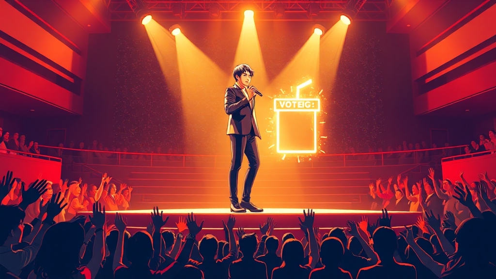 투표, 왜 중요할까요? (illustration 스타일)