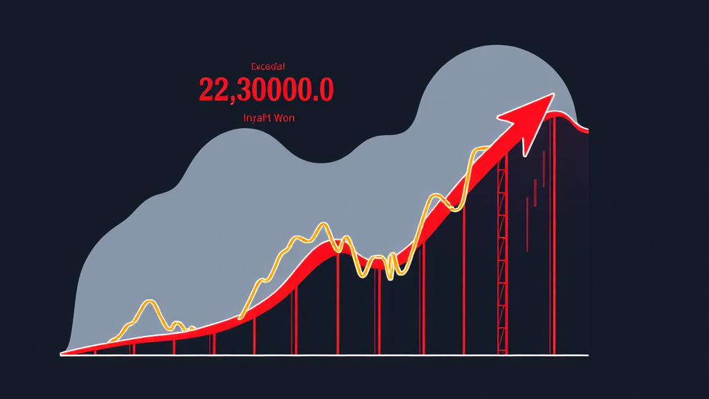 상장 전 호가 및 시초가 분석 (illustration 스타일)