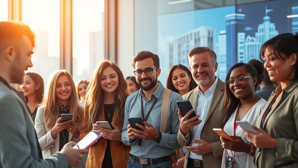 체험단 활동 기업 협업 기회 (realistic 스타일)