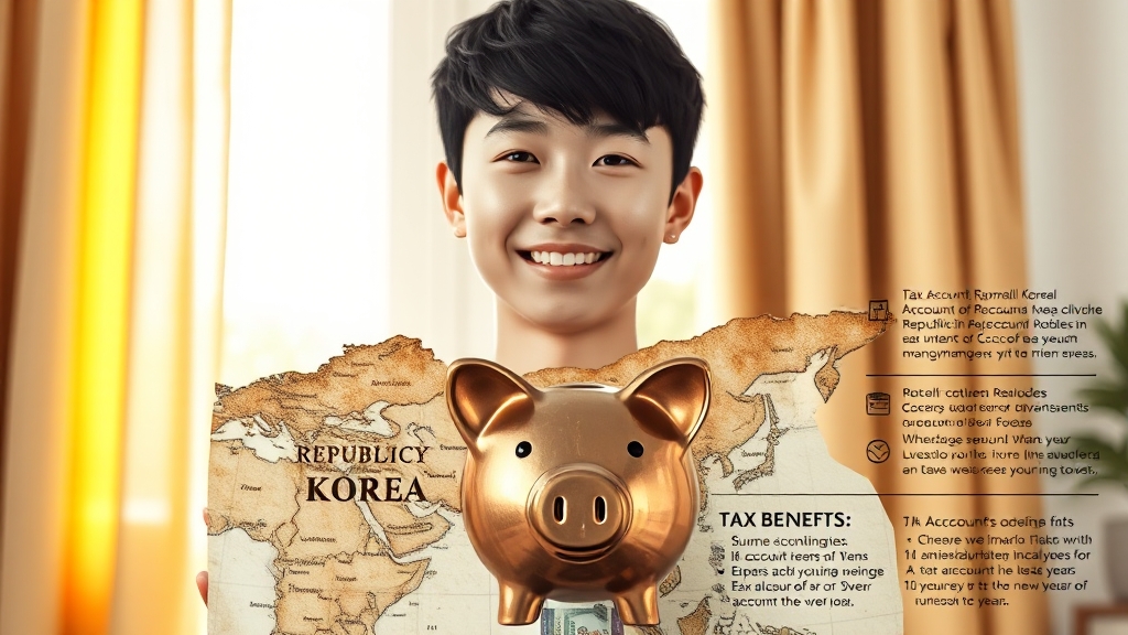 ISA 계좌 가입 조건 및 한도 (realistic 스타일)