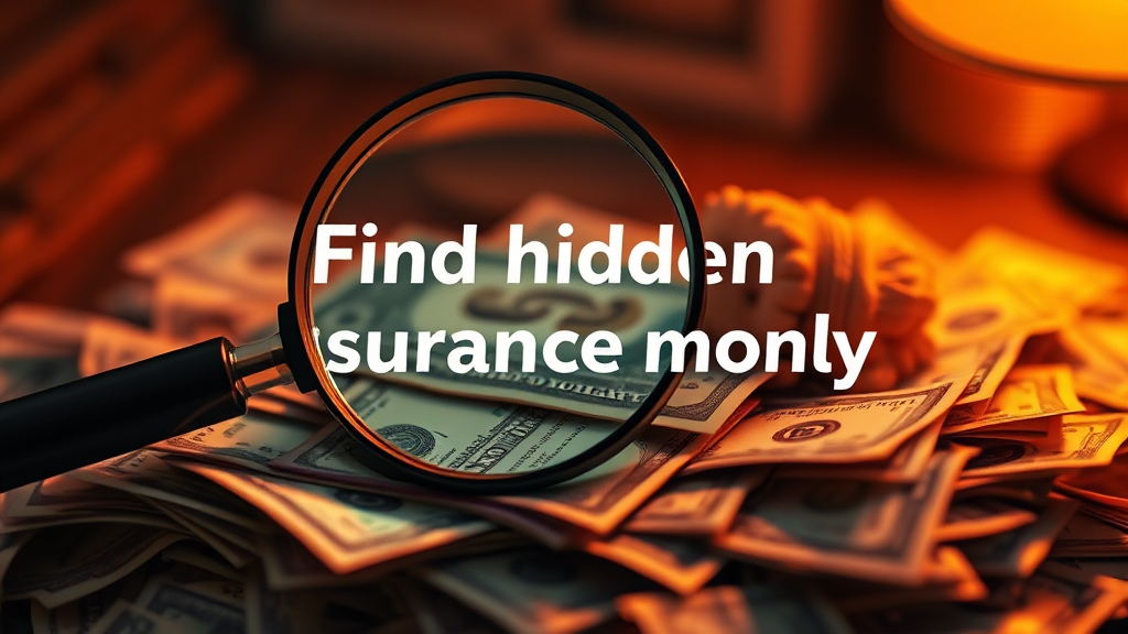 휴면보험금, 왜 알아봐야 할까요? (realistic 스타일)