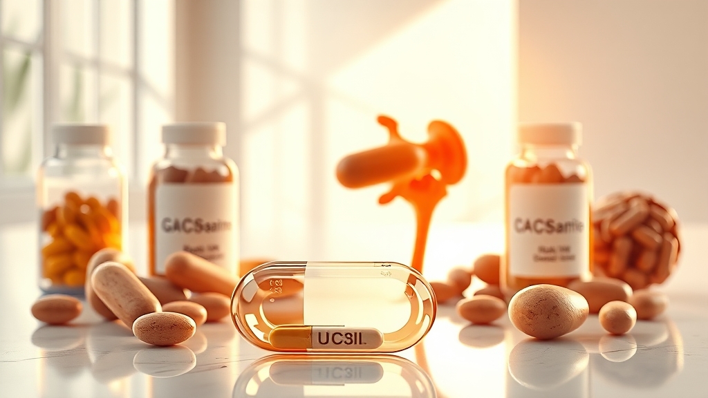 기능성 식품 선택 가이드 (realistic 스타일)