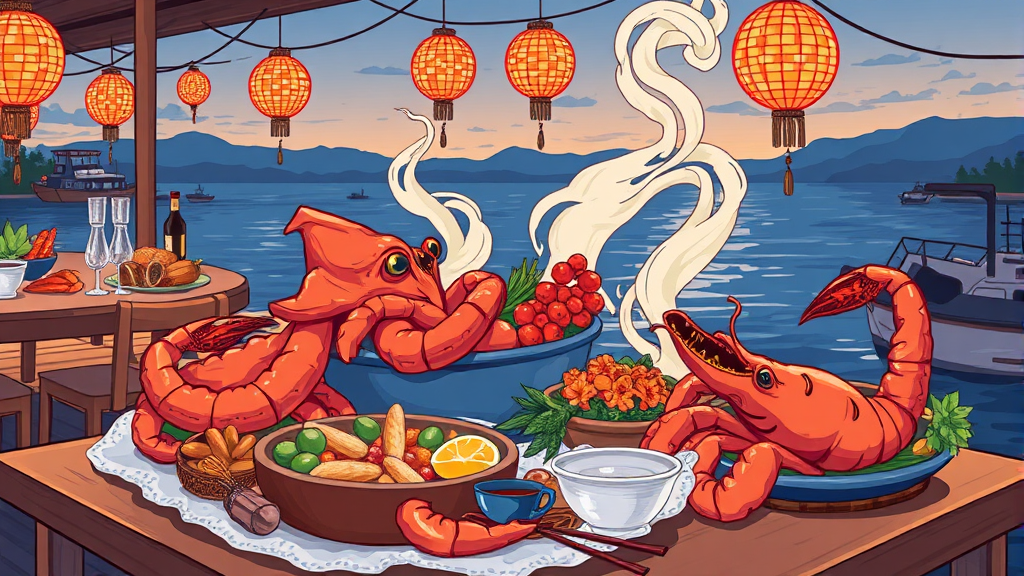 메뉴와 가격, 뭐 먹을까? (illustration 스타일)