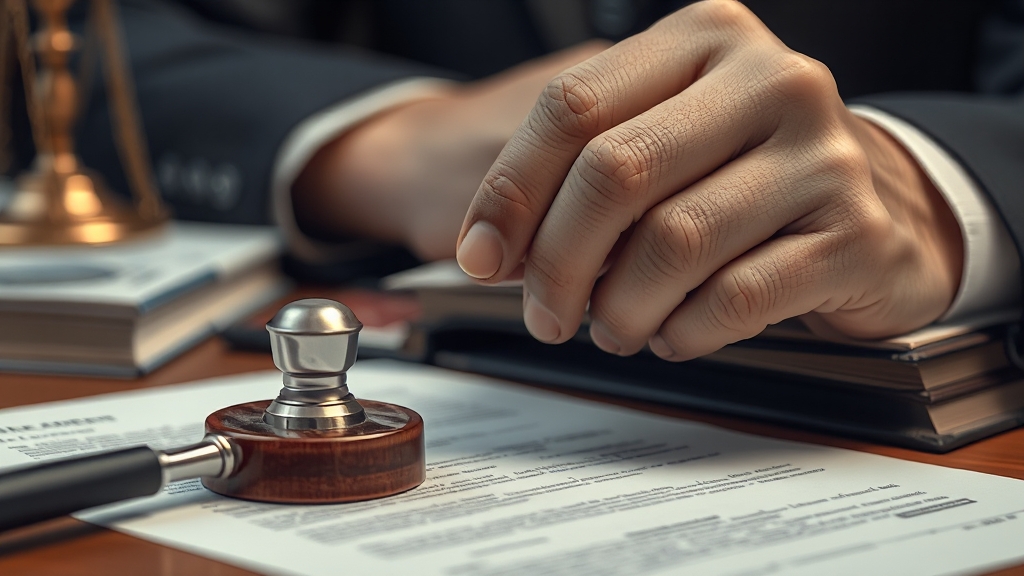 합의서 작성 시 주의사항 (realistic 스타일)