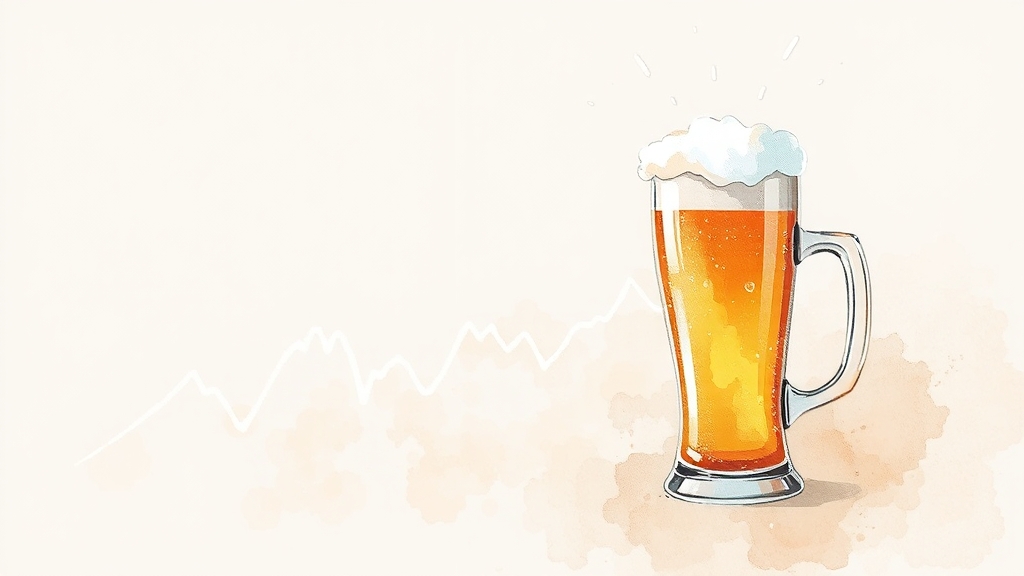 제주맥주 주가, 어떻게 변했나? (watercolor 스타일)