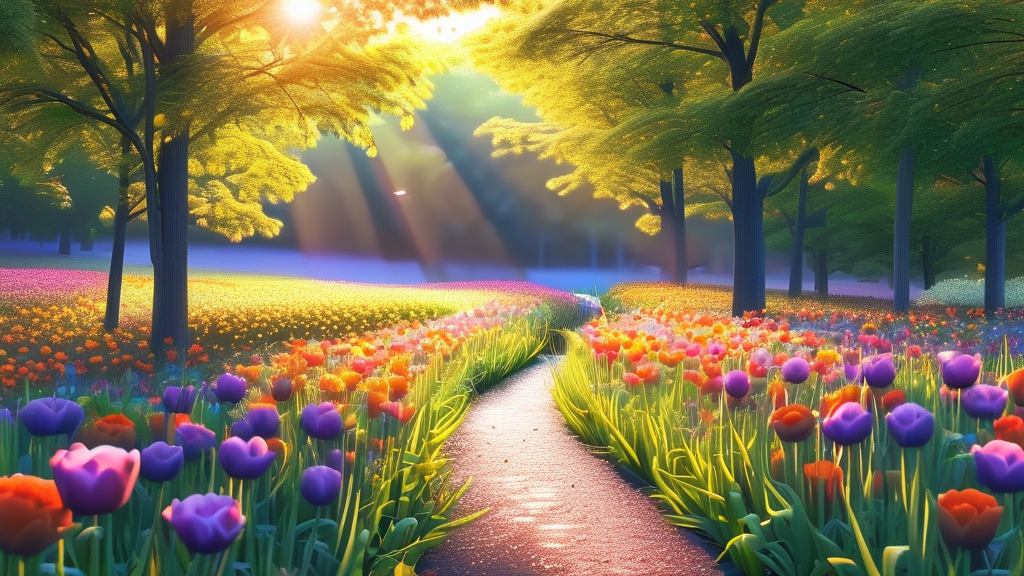 봄꽃 나들이 필수 정보: 입장료, 교통, 편의시설 안내 (realistic 스타일)