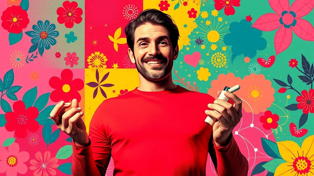 영양제 섭취 후 기대 효과 (popart 스타일)