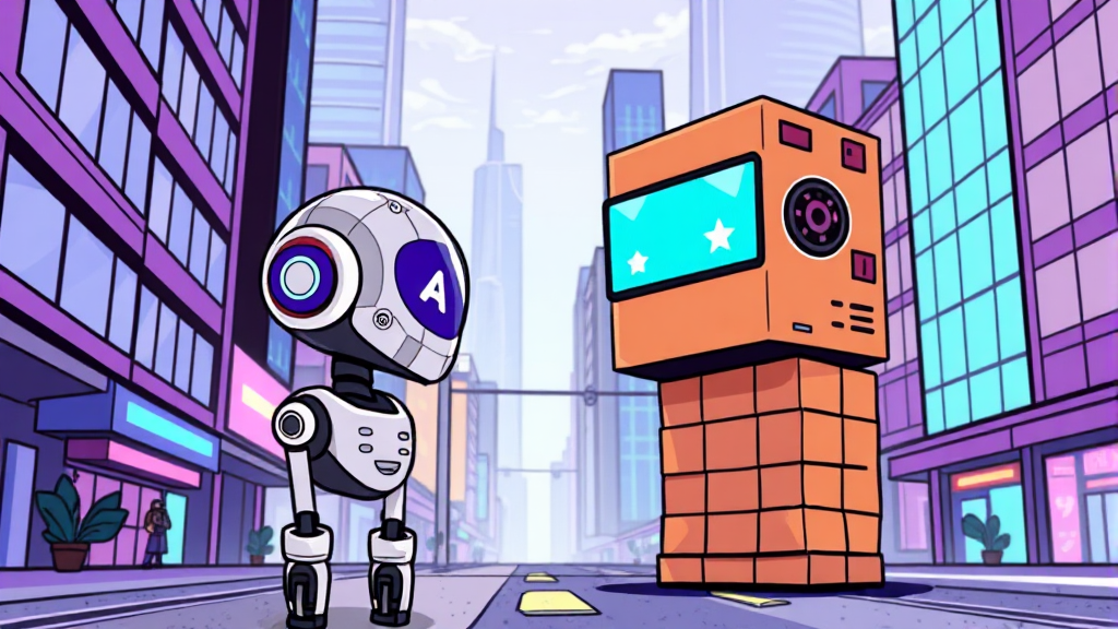 IT, 과학 기술 동향 (cartoon 스타일)