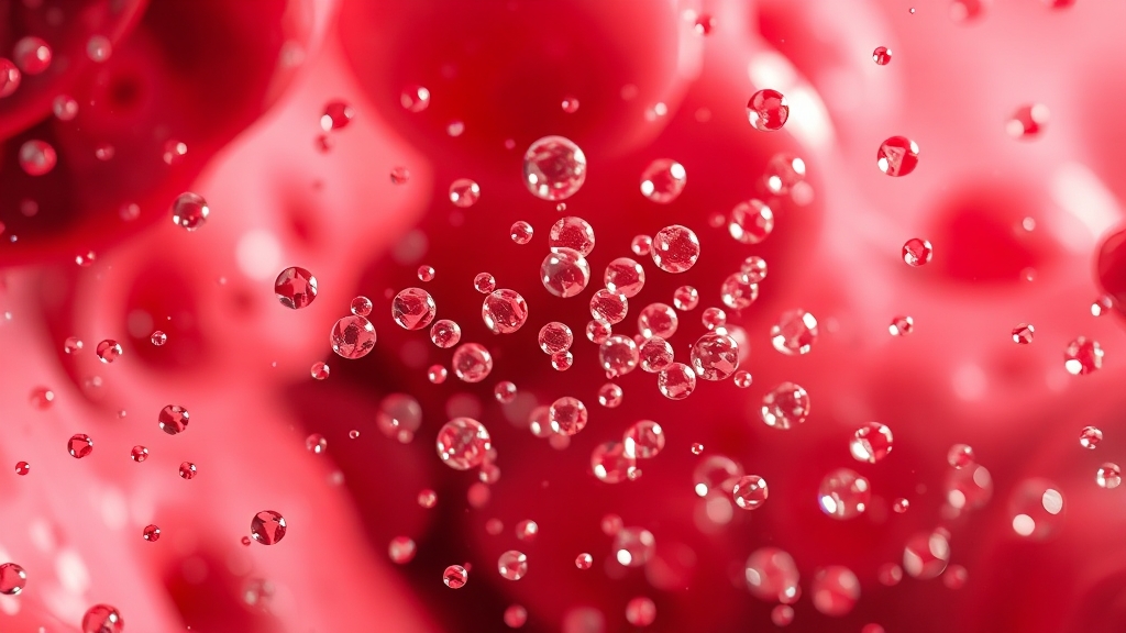 알부민의 주요 효능 (realistic 스타일)