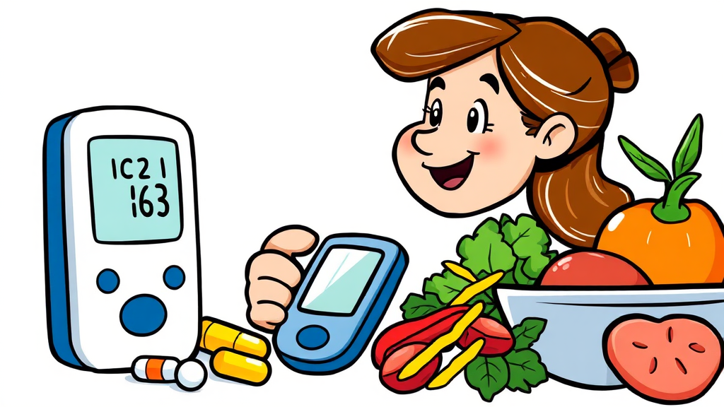 섭취량 및 제품 선택 팁 (cartoon 스타일)