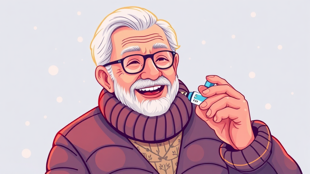 65세 이상에게 필요한 이유 (illustration 스타일)