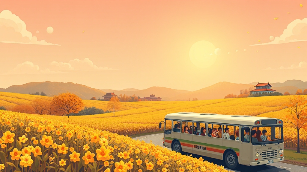 교통 & 주차 완벽 가이드 (illustration 스타일)