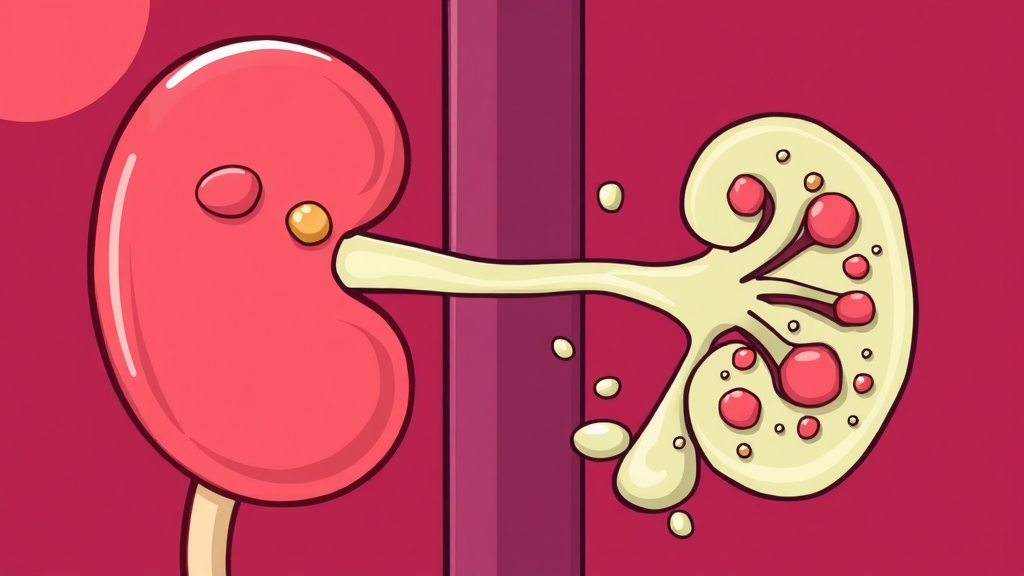 요단백이란 무엇이며 왜 중요할까요? (cartoon 스타일)