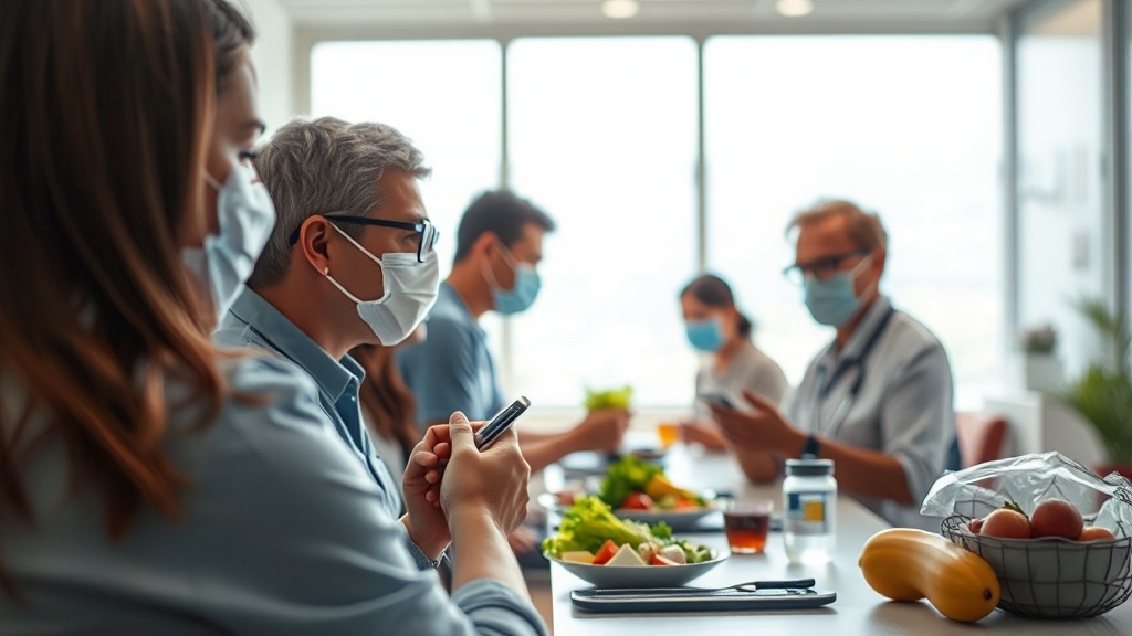 알부민, 건강 지킴이! (realistic 스타일)