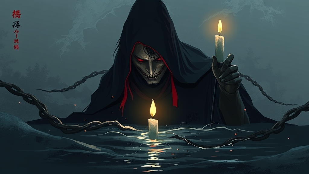 결말 및 진범 분석 (illustration 스타일)