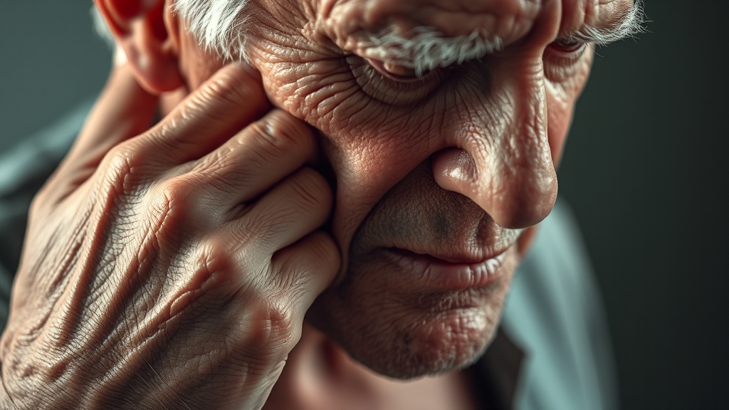 대상포진, 왜 위험할까요? (realistic 스타일)