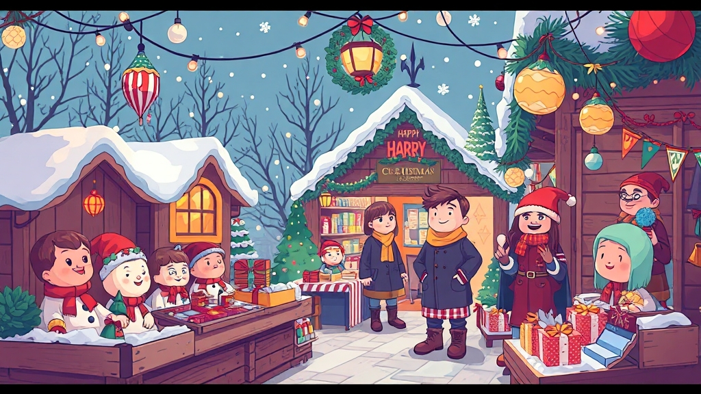 굿즈 & 마켓 완전 정복 (illustration 스타일)