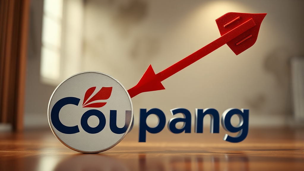 쿠팡 자체 조사 결과와 책임 회피 논란 (realistic 스타일)