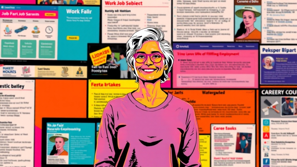 채용 공고, 어떻게 확인하고 지원할까? (popart 스타일)