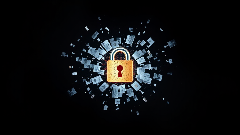 쿠팡 유출 사건 개요 (realistic 스타일)