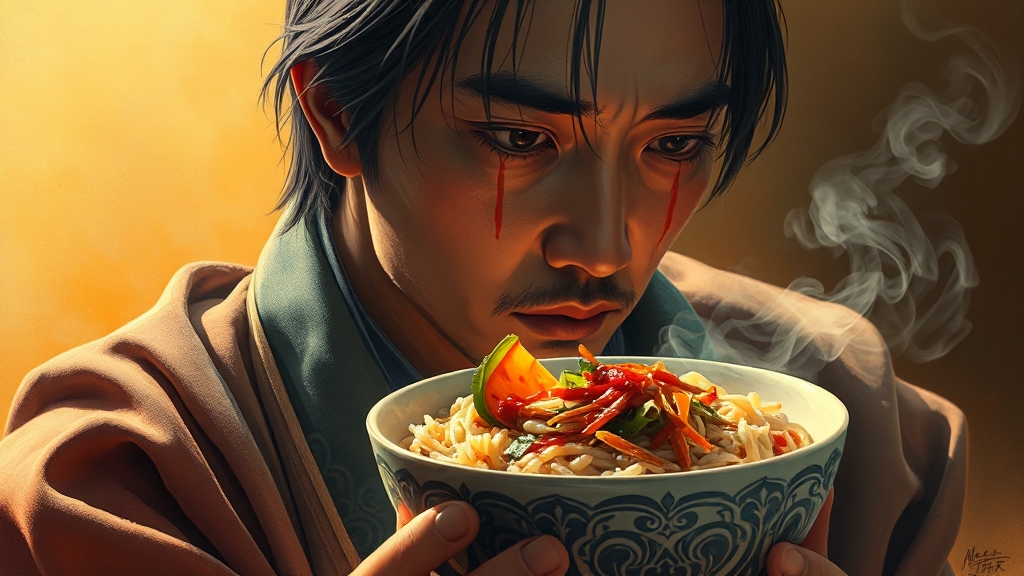 꽁보리 비빔밥의 놀라운 힘! (realistic 스타일)