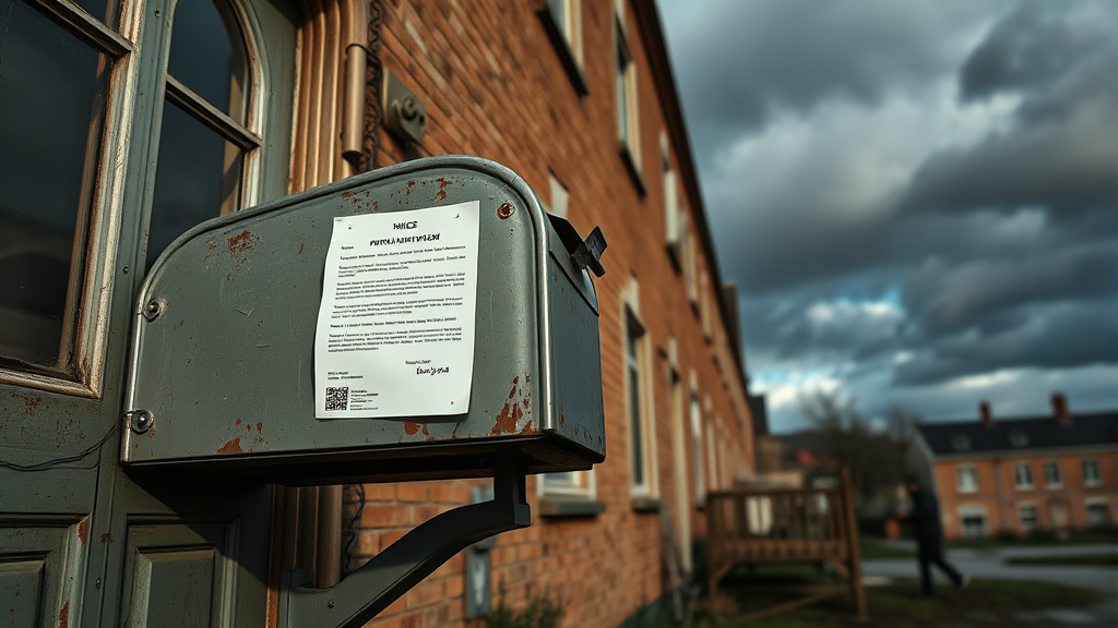 공시송달, 무엇일까요? (realistic 스타일)