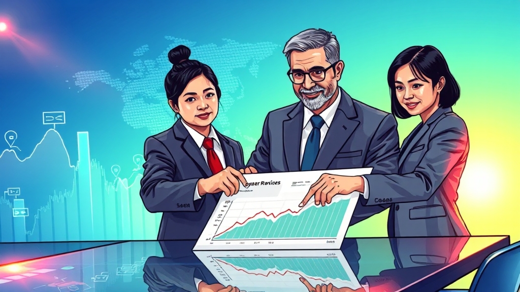 해외주식 투자, 절세 전략은? (illustration 스타일)