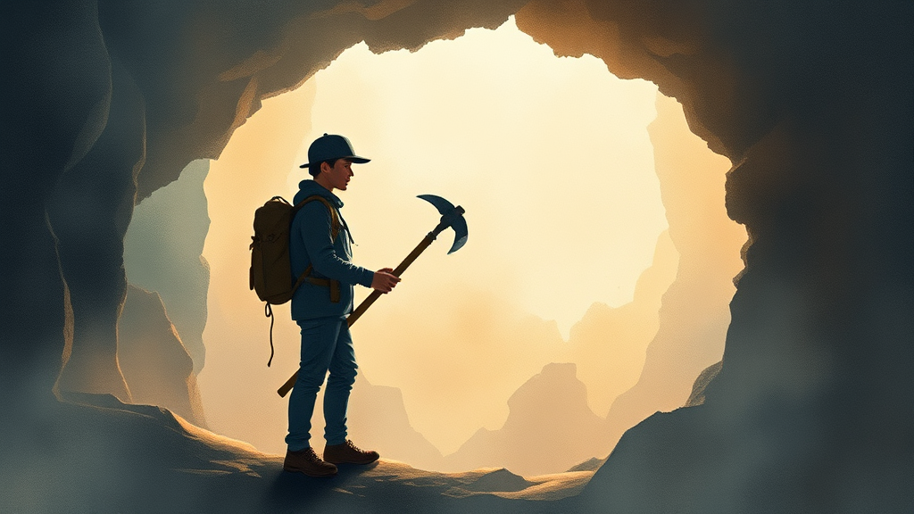 파이코인 투자, 리스크는 무엇일까요? (watercolor 스타일)